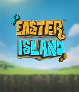 The vibrant and engaging Easter Island slot interface by Yggdrasil, showcasing a picturesque landscape background with whimsical elements. The visual emphasizes the slot's dynamic gameplay with unique reel expansions, alongside its distinctive artistic elements, attractive for those fascinated by island-themed adventures.